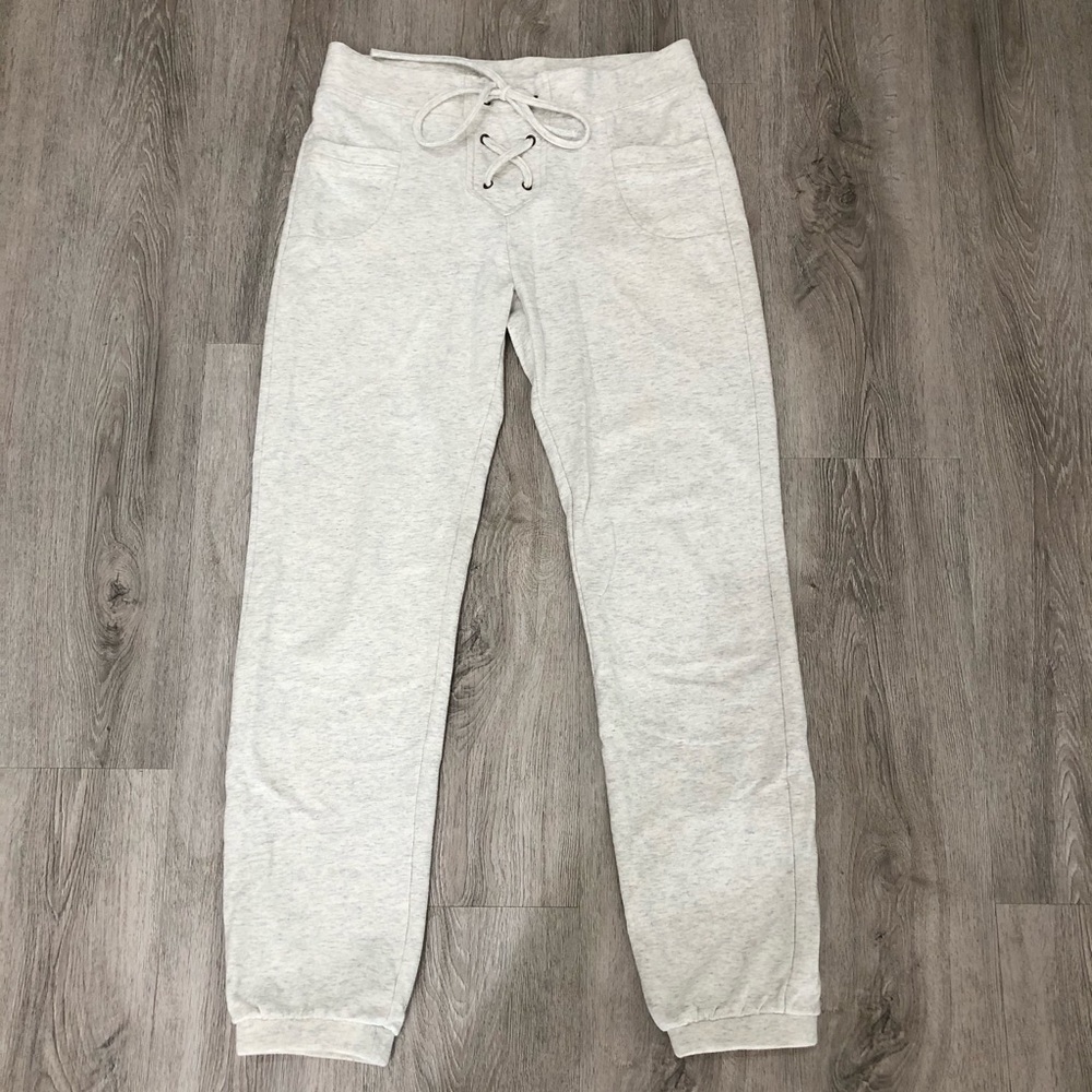 HOLOGRAM Lace Up Joggers Medium
